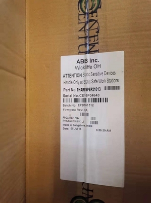 Pièces de rechange P-HA-RPS-PEP21013 de PLC de PHARPSPEP21013 ABB Bailey Dual Chassis pH