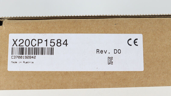 PLC d'automation de X20CP1584 B&R unité centrale de traitement de 0,6 gigahertz avec 256 le module de système du mb DDR2 SDRAM X20