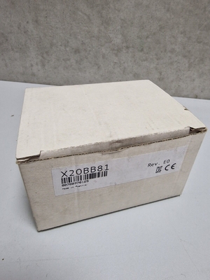 X20BB81 Base de bus B&amp;R X20 SYSTEM avec un emplacement d'extension