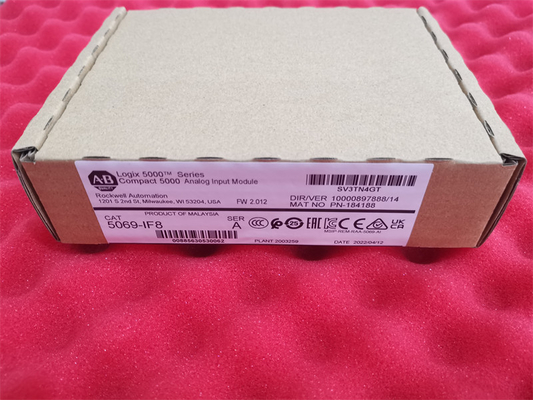 Module de canaux d'entrée analogique de différentiel d'Allen-Bradley 5069-IF8 huit (8)