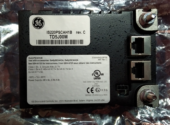 GE IS220PSCAH1A GENERAL ELECTRIC IS200 Module d'entrée/sortie pour les applications d'automatisation industrielle en stock