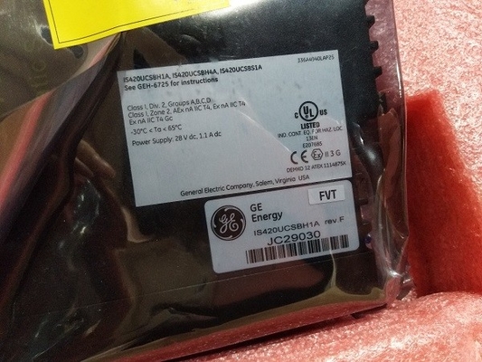 Module GE de la série IS420UCSBH1A Mark VIe du système de contrôle de sécurité du contrôleur