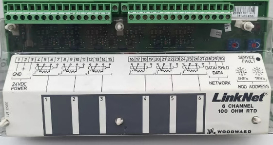 Woodward 9905-970 Module d'entrée à 6 canaux 24 Vdc de -40°C à +85°C En stock