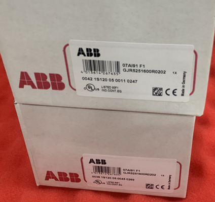 Le module de sortie/entrée analogique de l'ABB 07AI91 GJR5251600R0202 07AI91 AC31 est équipé d'un module de sortie/entrée analogique de 24 V CC.
