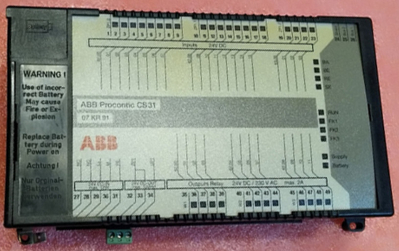 ABB 07KR91 GJR5250000R0303 Unité de base 07 KR 91, module de traitement 230 VAC