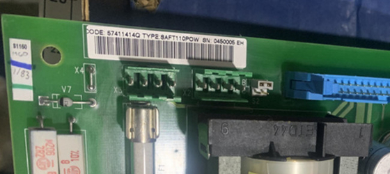 ABB SAFT 110 POW 57411414 Tableau d'alimentation électrique En stock Nouveau 57411414