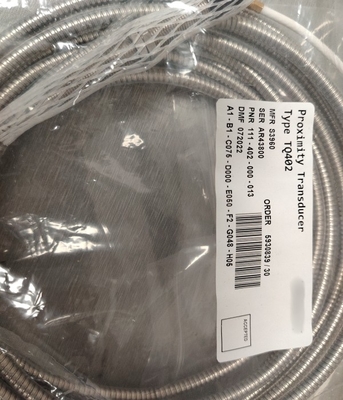 TQ402 111-402-000-013 Pour mesurer les vibrations relatives et la position axiale des arbres rotatifs de la machine
