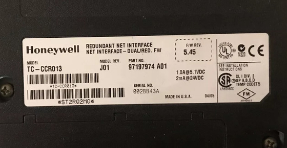 TC-CCR013 Honeywell Control Logix Redundant Control Net Interface Module