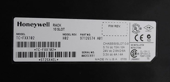 TC-FXX102 Honeywell Experion 10 Réservoir de châssis tout neuf en stock