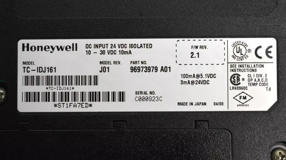 TC-IDJ161 Honeywell Module d'entrée numérique Discrète DC Module en stock