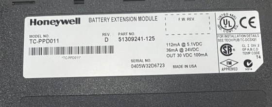 TC-PPD011 Honeywell Module d'extension de batterie Module d'entrée numérique Nouveau