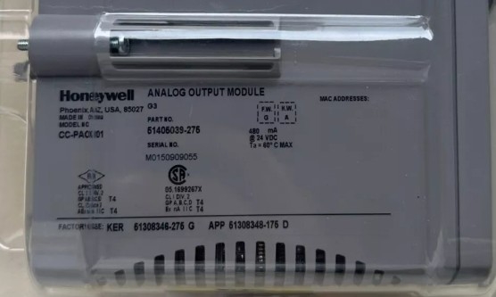 CC-PAOX01 Sortie analogique Honeywell Module 51405039-275 Pièces DCS