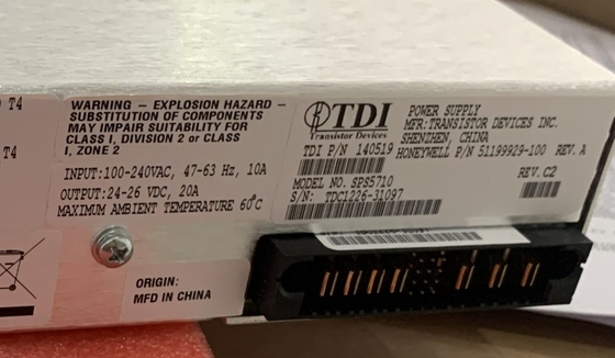 SPS5710 Honeywell 51199929-100 Module d'alimentation électrique