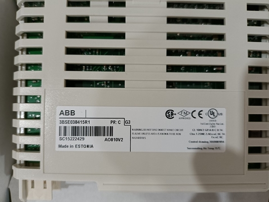 ABB AO810V2 3BSE038415R1 Module de sortie analogique S800 Module d'entrée/sortie 8 canaux