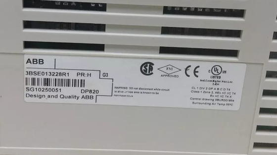ABB DP820 3BSE013228R1 Compteur de pouls RS-422 Module DCS Pièces en stock