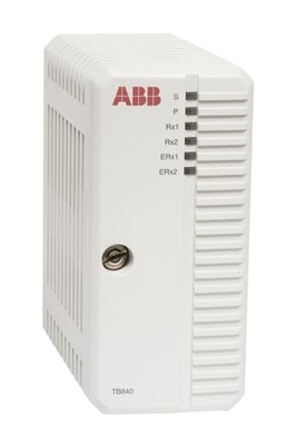 ABB TB840A 3BSE037760R1 Modulebus Modem de groupe optique pour une opération redondante 1+1