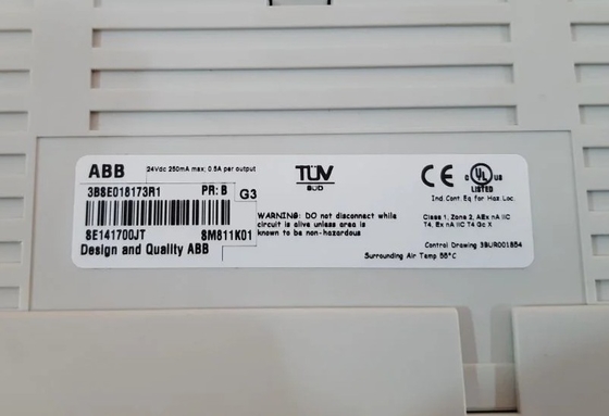 ABB SM811K01 3BSE018173R1 Module de l'unité centrale de traitement de la sécurité Intégrité élevée