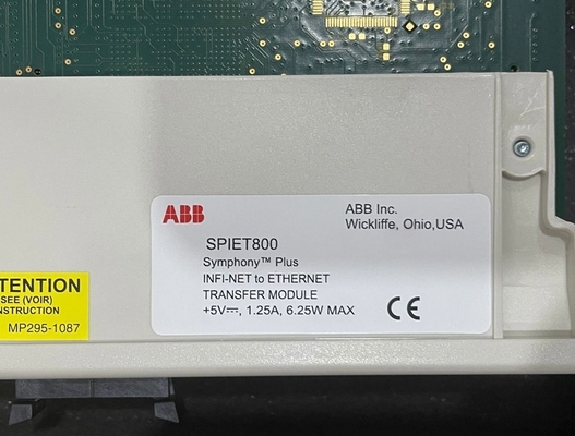 Module de communication du module de transfert de CIU ABB SPIET800 INFI-Net Ethernet