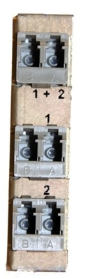Foxboro P0926AH FIBER SPLITTER COMBINER Unité de distribution de fibres optiques passives chacune dirigée vers les deux concentrateurs