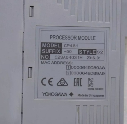 CP461-50 YOKOGAWA Unité centrale de traitement Module de processeur haute performance