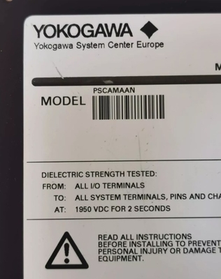 PSCAMAAN YOKOGAWA fournisseur de modules analogiques critiques