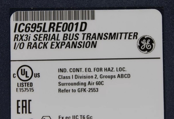 IC695LRE001 GE PACSystems RX3i Module d'émetteur de bus universel de la série Backplane