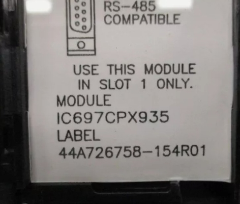 IC697CPX935 GE CPU à fente unique avec trois ports série 32 bits