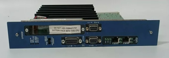IC698CPE030 L'unité centrale de traitement GE communique avec le processeur d'entrée/sortie et le module d'option intelligent