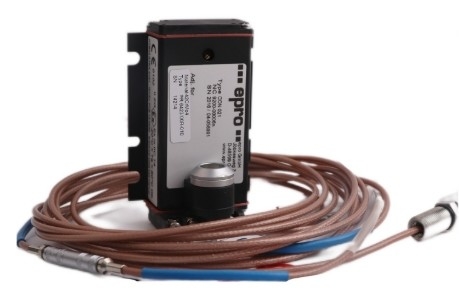 PR6423/010-100 EPRO M10 x 1 25 mm Longueur du manche 1 + 3 m Cable Lemo