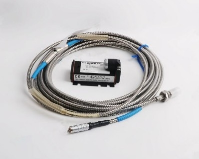 PR6423/010-030 EPRO M10 x 1 18 mm Capteur de courant de bouillonnement 25 mm Fil de boîtier avec prise d'adaptateur