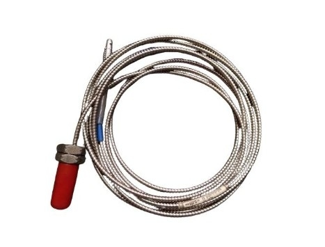 PR6424/010-100 EPRO M18 x 1,5 avec tube de protection métallique de 40 mm de longueur de manche