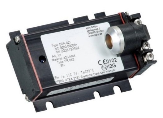 CON021/913-040 EPRO PR6423 Convertisseur de signal de courant de tourbillon à portée étendue de 4,0 mm