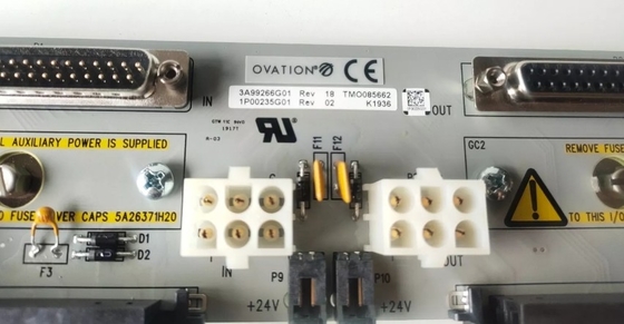 3A99266G01 Panneau de transition d'entrée et de sortie local Westinghouse Ovation