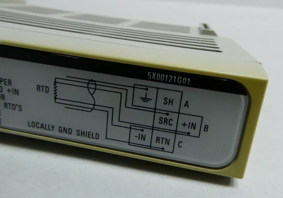 5X00121G01 Westinghouse Ovation 8 canaux RTD Informations sur le câblage du bloc terminal