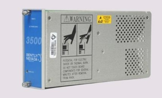 3500/15 128277-01 Surveillance de l'état des actifs de l'alimentation électrique de Bently Nevada