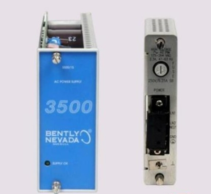 3500/15 128277-01 Surveillance de l'état des actifs de l'alimentation électrique de Bently Nevada