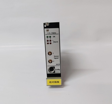 A6410 Moniteur d'expansion de soupape et de boîtier d'Emerson pour moniteur d'état de la machine AMS 6500