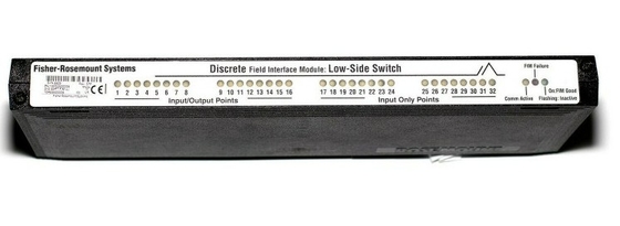 10P53520006 Module d'interface à champ discret de commutateur latéral bas d'Emerson