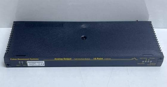 10P59600005 carte d'interface Emerson entrée analogique 16 point 4-20 mA