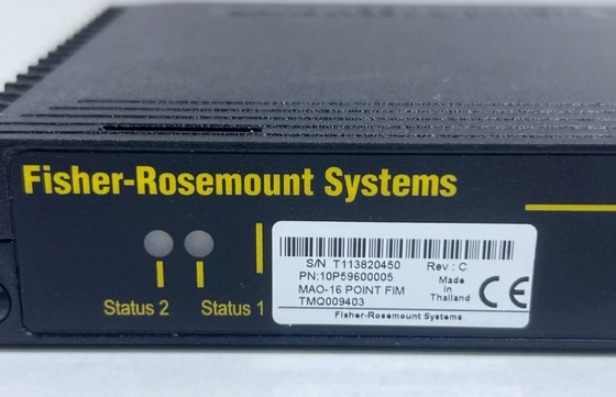 10P59600005 carte d'interface Emerson entrée analogique 16 point 4-20 mA
