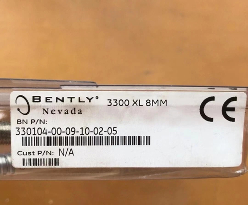 330104-00-09-10-02-05 Bently Nevada Proximity Probe Sensor 3300/XL, qui est équipé d'un capteur de proximité