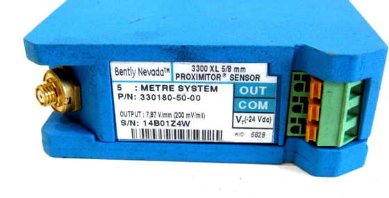 330180-50-00 Capteur de proximité Bently Nevada 3300 XL 5/8 MM Module de préprocesseur