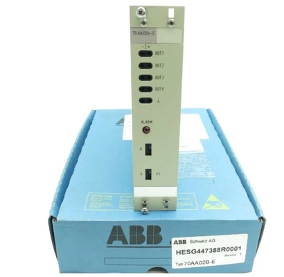 70AA02B-E HESG 447388 R1 ABB Module de commande du système DCS Module de sortie du signal de tension