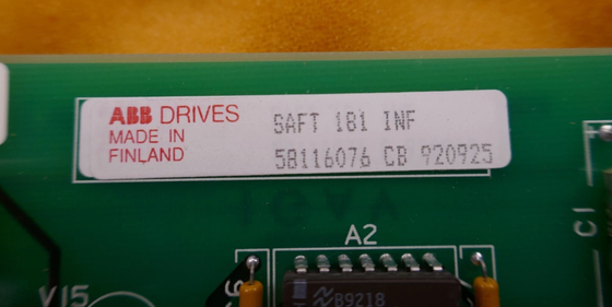 SAFT 181 INF 58116076 ABB Interface Board