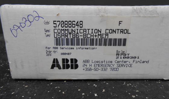 USART86-8CH+MEM 57088648 Carte de contrôle de communication ABB