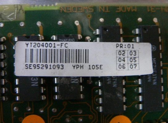Le tableau de vitesse numérique d'entrée YPH105E YT204001-FC ABB