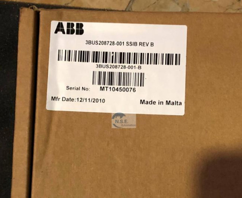 3BUS208728-001 CARTE D'INTERFACE DE SIGNAL STANDARD ABB