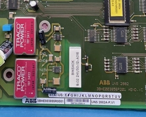 La carte d'interface de l'ABB est définie comme suit: