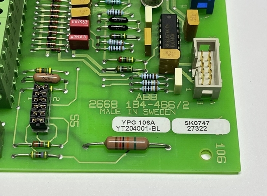 YPG106A YT204001-BL Borne d'entrée analogique ABB