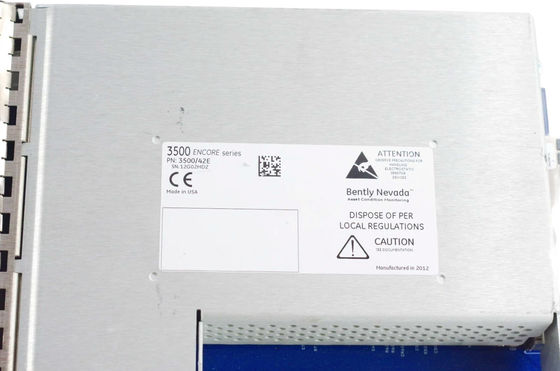 Bently Nevada 3500/42E Moniteur de vibration amélioré Module moniteur à 4 canaux Conforme aux normes API 670